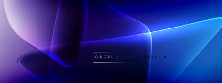 Vector abstract background - liquid bubble shapes on fluid gradient with shadows and light effects....