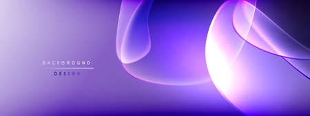 Vector abstract background - liquid bubble shapes on fluid gradient with shadows and light effects....