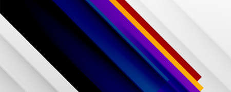 Geometric abstract backgrounds with shadow lines, modern forms, rectangles, squares and fluid...