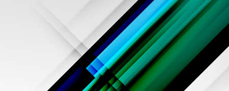 Geometric abstract backgrounds with shadow lines, modern forms, rectangles, squares and fluid...
