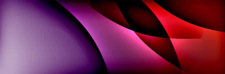 Fluid gradient neon color waves, vector abstract backgroundのイラスト素材