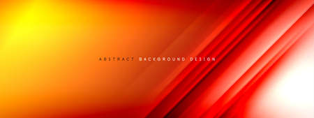 Motion concept neon shiny lines on liquid color gradients abstract backgrounds. Dynamic shadows and...