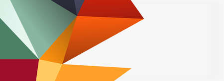 3d mosaic abstract backgrounds, low poly shape geometric design