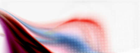 Abstract Background. Smooth flowing lines, blurred waves, rainbow color style stripes. Vector...