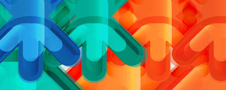 Abstract glossy crosses background for business or technology presentations, internet posters or web...