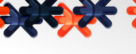 Abstract glossy crosses background for business or technology presentations, internet posters or web...