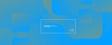 Square shapes composition geometric abstract background. 3D shadow effects and fluid gradients....