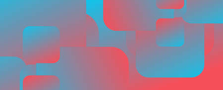 Square shapes composition geometric abstract background. 3D shadow effects and fluid gradients....