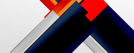 Color abstract lines trendy geometric background for business or technology presentation, internet poster or web brochure cover, wallpaperのイラスト素材