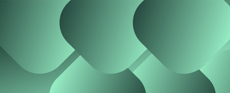 Square shapes composition geometric abstract background. 3D shadow effects and fluid gradients. Modern overlapping formsのイラスト素材