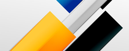 Multicolored lines background. Design template for business or technology presentations, internet...