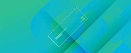 Square shapes composition geometric abstract background. 3D shadow effects and fluid gradients. Modern overlapping formsのイラスト素材