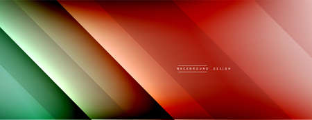 Dynamic lines abstract background. 3D shadow effects and fluid gradients. Modern overlapping formsのイラスト素材