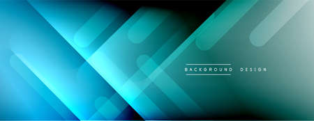 Dynamic lines abstract background. 3D shadow effects and fluid gradients. Modern overlapping forms