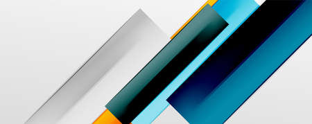 Color abstract lines trendy geometric background for business or technology presentation, internet...