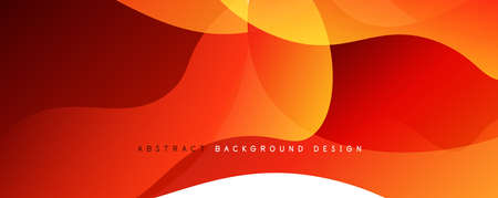 Trendy simple fluid color gradient abstract background with dynamic wave line effect. Vector Illustration For Wallpaper, Banner, Background, Card, Book Illustration, landing pageのイラスト素材