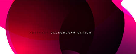 Trendy simple fluid color gradient abstract background. Mixing of colors and lines. Vector...