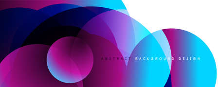 Trendy simple fluid color gradient abstract background. Mixing of colors and lines. Vector Illustration For Wallpaper, Banner, Background, Landing Pageのイラスト素材