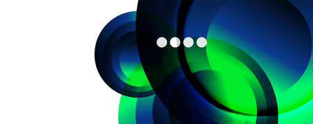 Fluid gradients, swirls and circles. Bright color lines. Vector Illustration For Wallpaper, Banner, Background, Landing Pageのイラスト素材