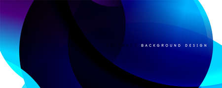 Trendy simple fluid color gradient abstract background. Mixing of colors and lines. Vector Illustration For Wallpaper, Banner, Background, Landing Pageのイラスト素材