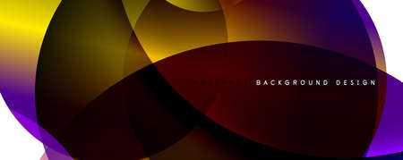 Trendy simple fluid color gradient abstract background. Mixing of colors and lines. Vector Illustration For Wallpaper, Banner, Background, Landing Pageのイラスト素材