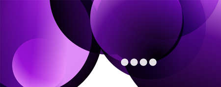 Fluid gradients, swirls and circles. Bright color lines. Vector Illustration For Wallpaper, Banner, Background, Landing Pageのイラスト素材