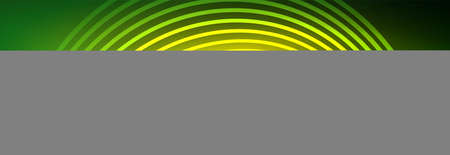 Dark abstract background with glowing neon circles. Trendy layout template for business or technology presentation, internet poster or web brochure cover, wallpaperのイラスト素材