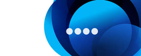 Fluid gradients, swirls and circles. Bright color lines. Vector Illustration For Wallpaper, Banner,...
