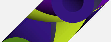 Abstract background. Minimal geometric circles and round style shapes with deep shadow effects. Trendy technology business template for wallpaper banner or backgroundのイラスト素材