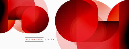 Geometrical minimal wallpaper. Geometric shapes. Vector illustration for wallpaper banner background or landing pageのイラスト素材