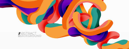 Creative geometric wallpaper. Splash shapes composition background. Techno business template for wallpaper, banner, background or landingのイラスト素材