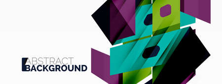 Abstract line and triangle background. Creative geometric abstract backdrop. Business template for...