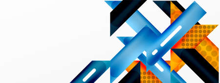 Background color abstract overlapping stripes. Minimal composition vector illustration for wallpaper...