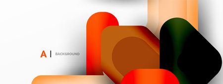 Colorful geometric shapes lines, squares and triangles. Abstract background for wallpaper, banner or...