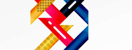 Background color abstract overlapping stripes. Minimal composition vector illustration for wallpaper...