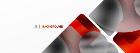 Transparent effects geometric abstract background. Minimalist wallpaper, banner, background or landingのイラスト素材