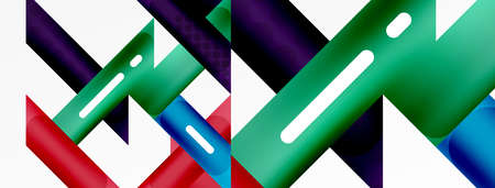 Background minimal geometric composition. Lines design vector illustration for wallpaper banner...