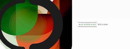 Geometrical minimal wallpaper. Geometric shapes. Vector illustration for wallpaper banner background or landing pageのイラスト素材