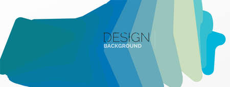 Background, creative geometric shapes composition with gradient effect. Wallpaper for concept of AI technology, blockchain, communication, 5G, science, business and technologyのイラスト素材