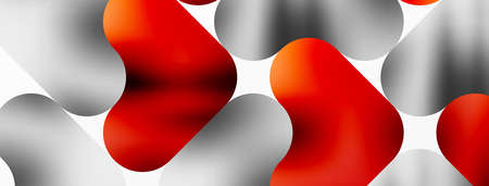 Round shapes and circle geometric abstract background. Vector Illustration For Wallpaper, Banner,...