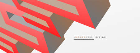 3d line geometric creative abstract background. Trendy techno business template for wallpaper,...