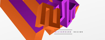 Abstract line background. Trendy techno business template for wallpaper, banner, background or landingのイラスト素材