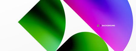 Digital web futuristic template. Circle composition abstract background. Vector Illustration For Wallpaper, Banner, Background, Card, Book Illustration, landing pageのイラスト素材