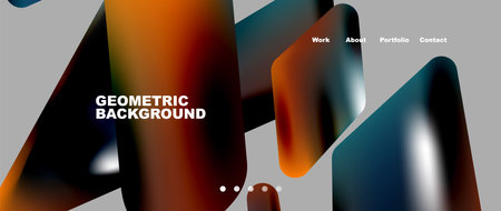 Tech minimal geometric wallpaper. Creative abstract background. Vector illustration for wallpaper...
