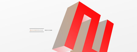 3d line geometric creative abstract background. Trendy techno business template for wallpaper,...