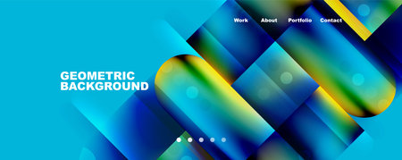 Squares and lines dynamic speed abstract background. Vector Illustration For Wallpaper, Banner, Background, Card, Book Illustration, landing pageのイラスト素材