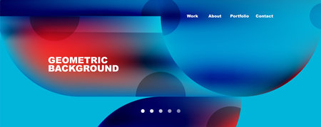 Metallic shiny fluid colors with geometric elements. Geometric abstract background for Wallpaper, Banner, Background, Card, Book Illustration, landing pageのイラスト素材