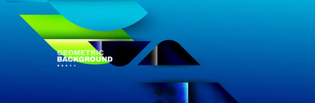 Abstract background with geometric elements. Creative trendy design. Vector Illustrations For...