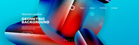 Abstract background for your landing page design. Web page for website or mobile app wallpaper