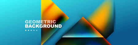 Abstract background with trendy composition and fluid gradients